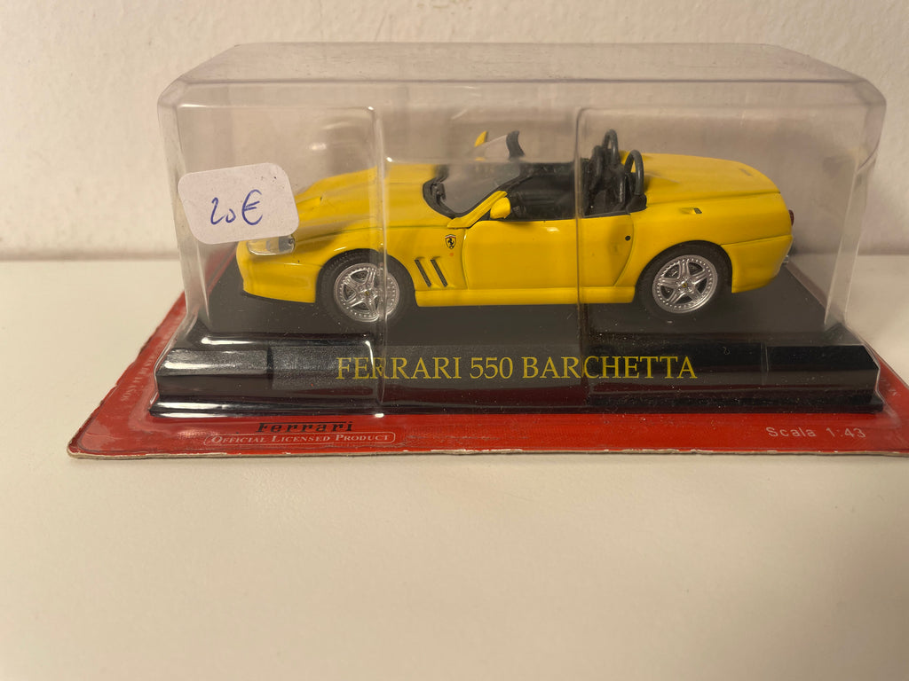 Ferrari 550 Barchetta jaune (blister)