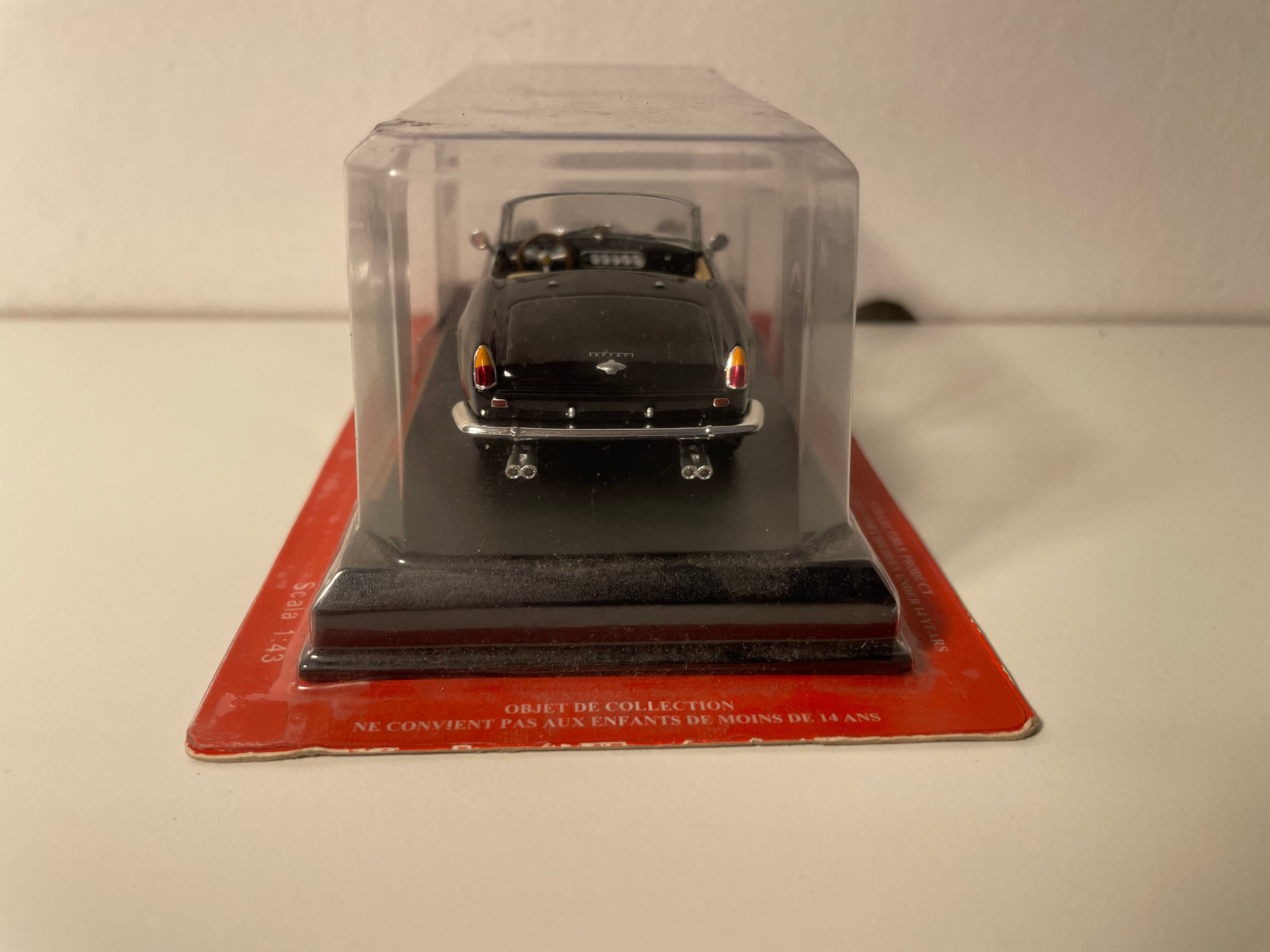 Ferrari 250 GT California Zwart (Blister)