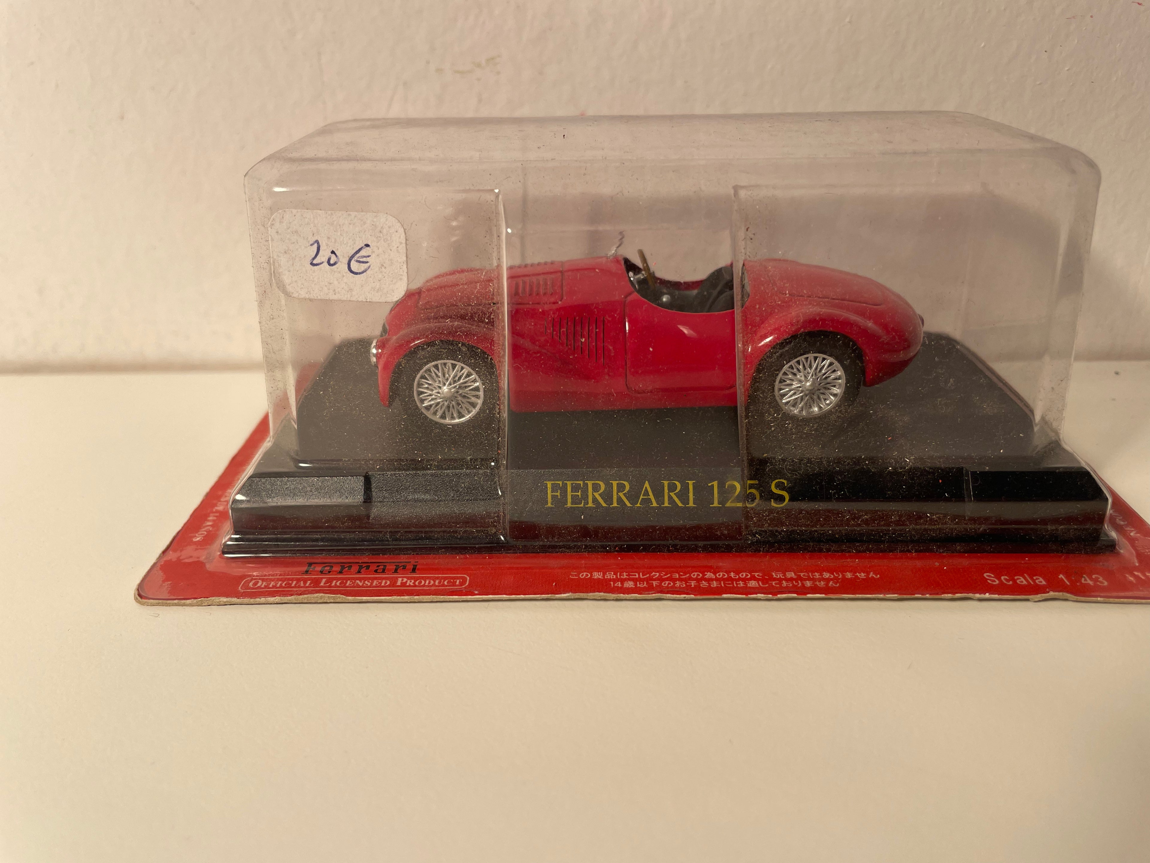 Ferrari 125 S rood (blister)