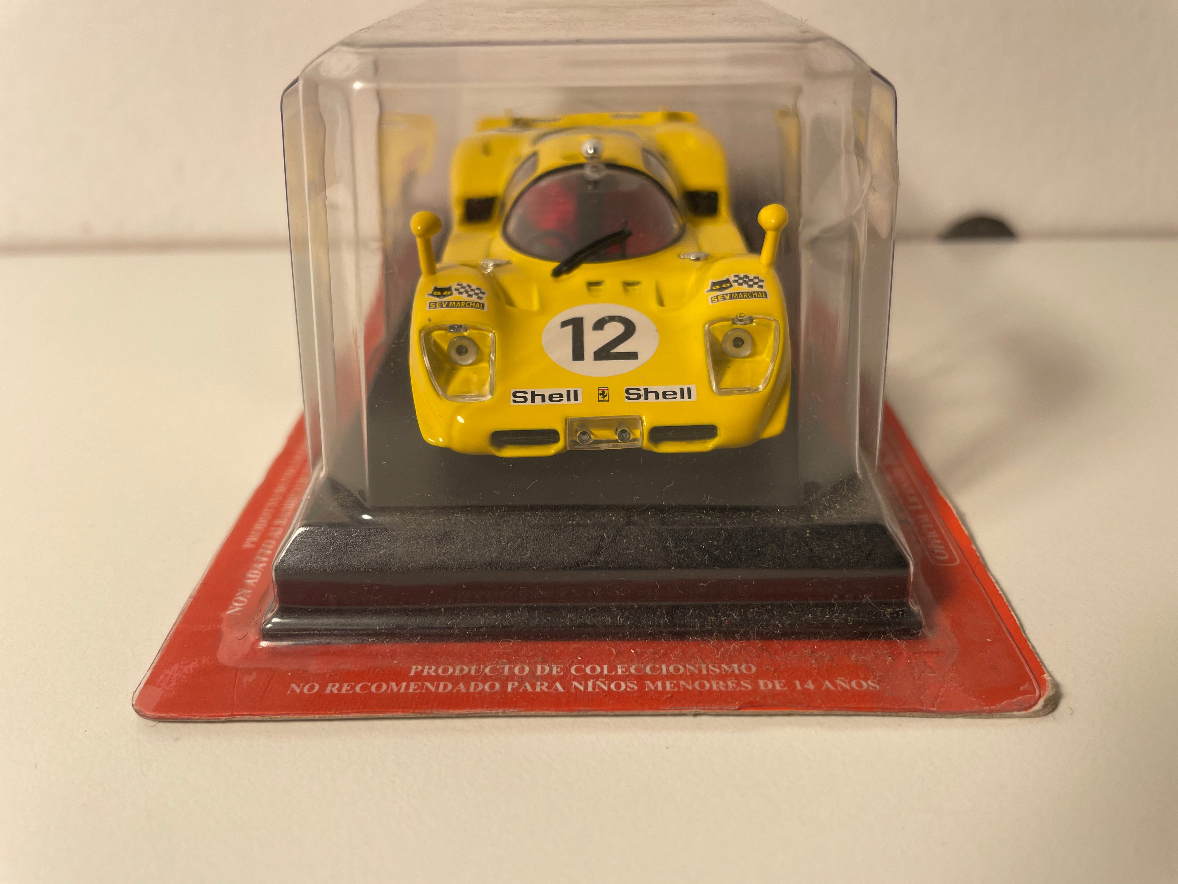 Ferrari 512S Geel Nummer 12 (Blister)