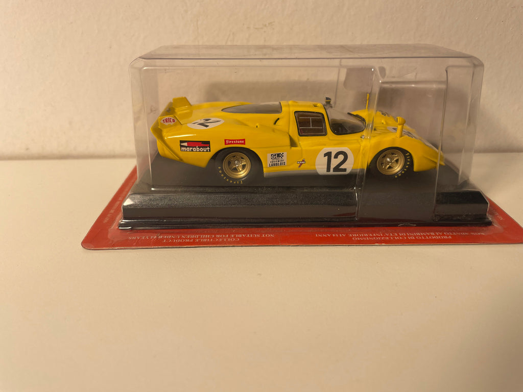 Ferrari 512 S jaune numéro 12 (blister)