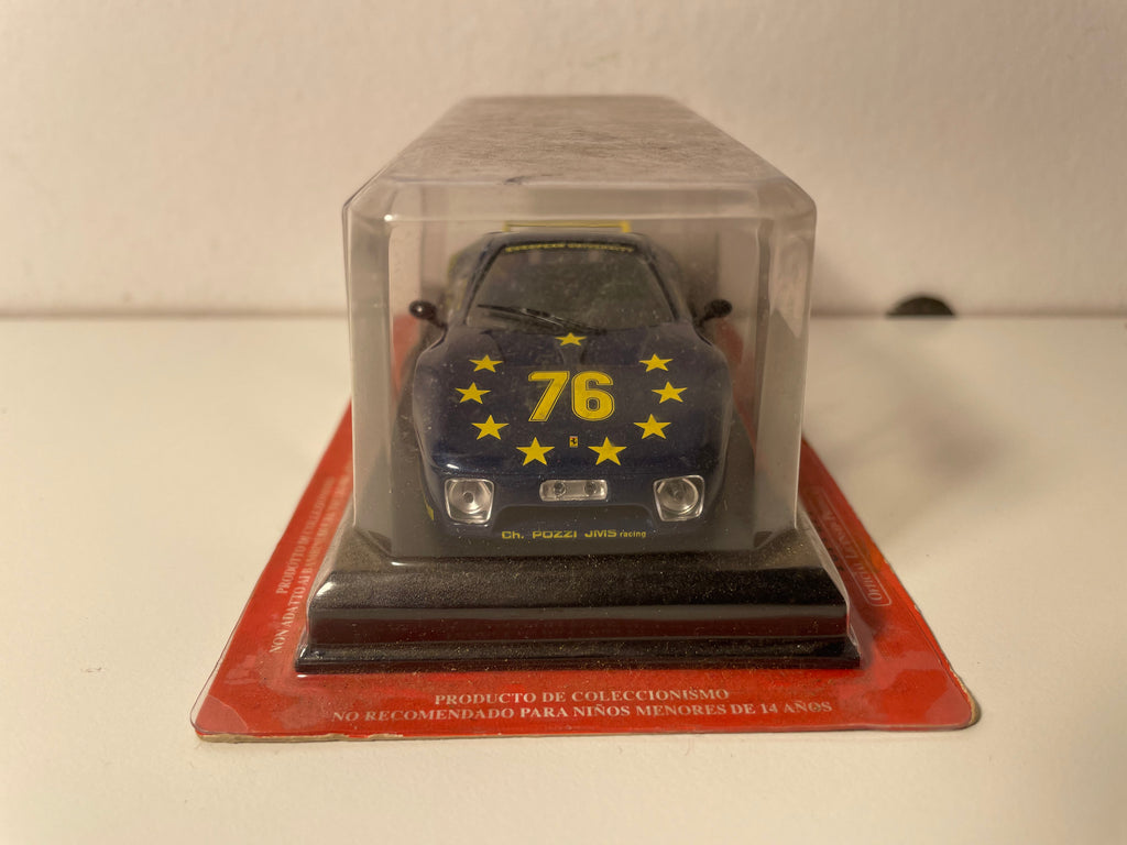Ferrari BB512LM bleue numéro 76 de 1981 (blister)