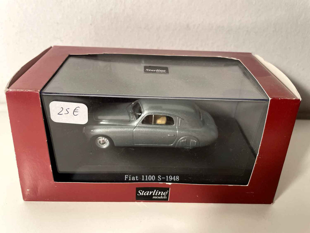 Fiat 1100 S szary z 1948 roku - kolekcja modeli Starline