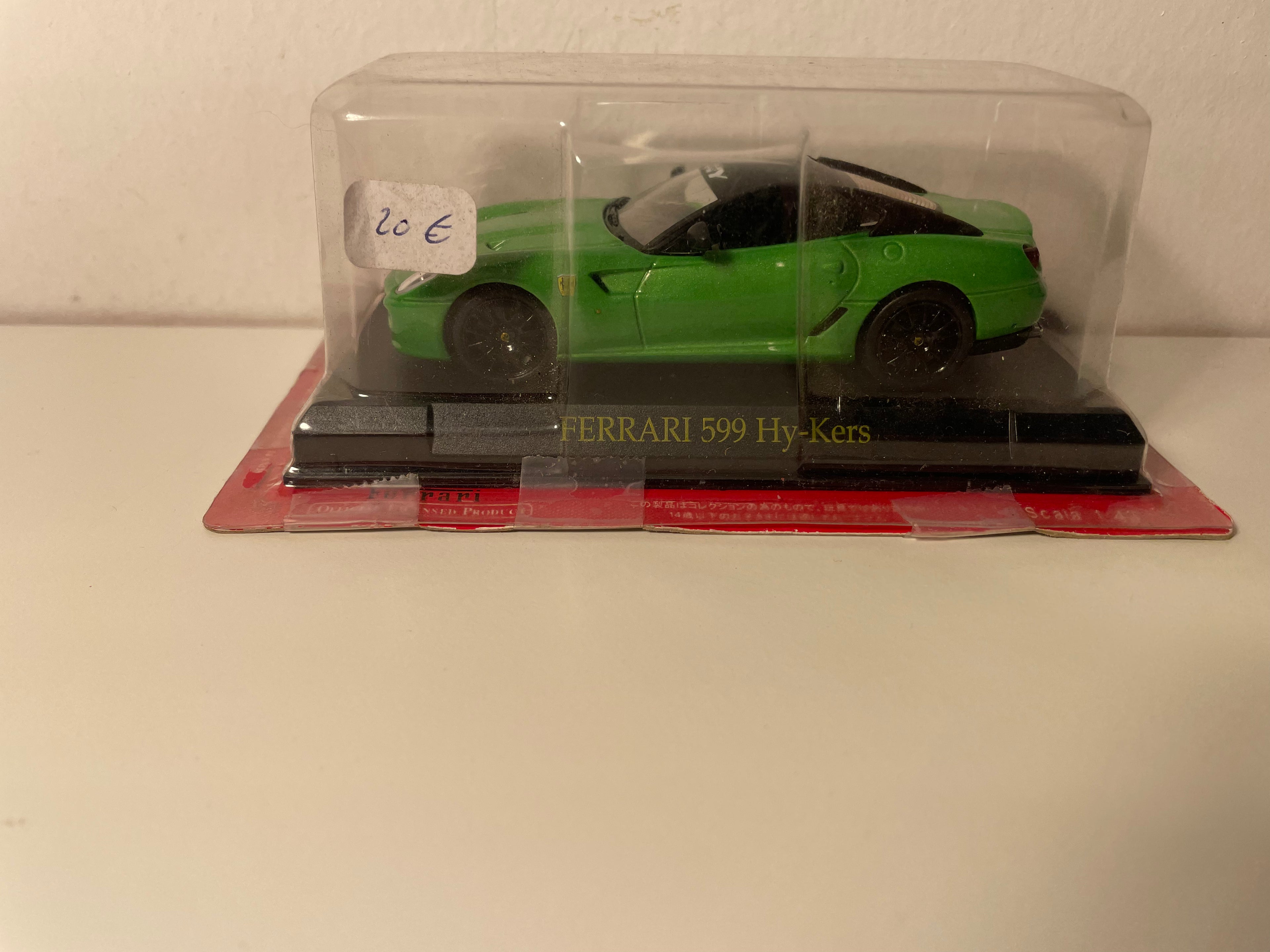 Ferrari 599 Hy-Kers gréng (blister)