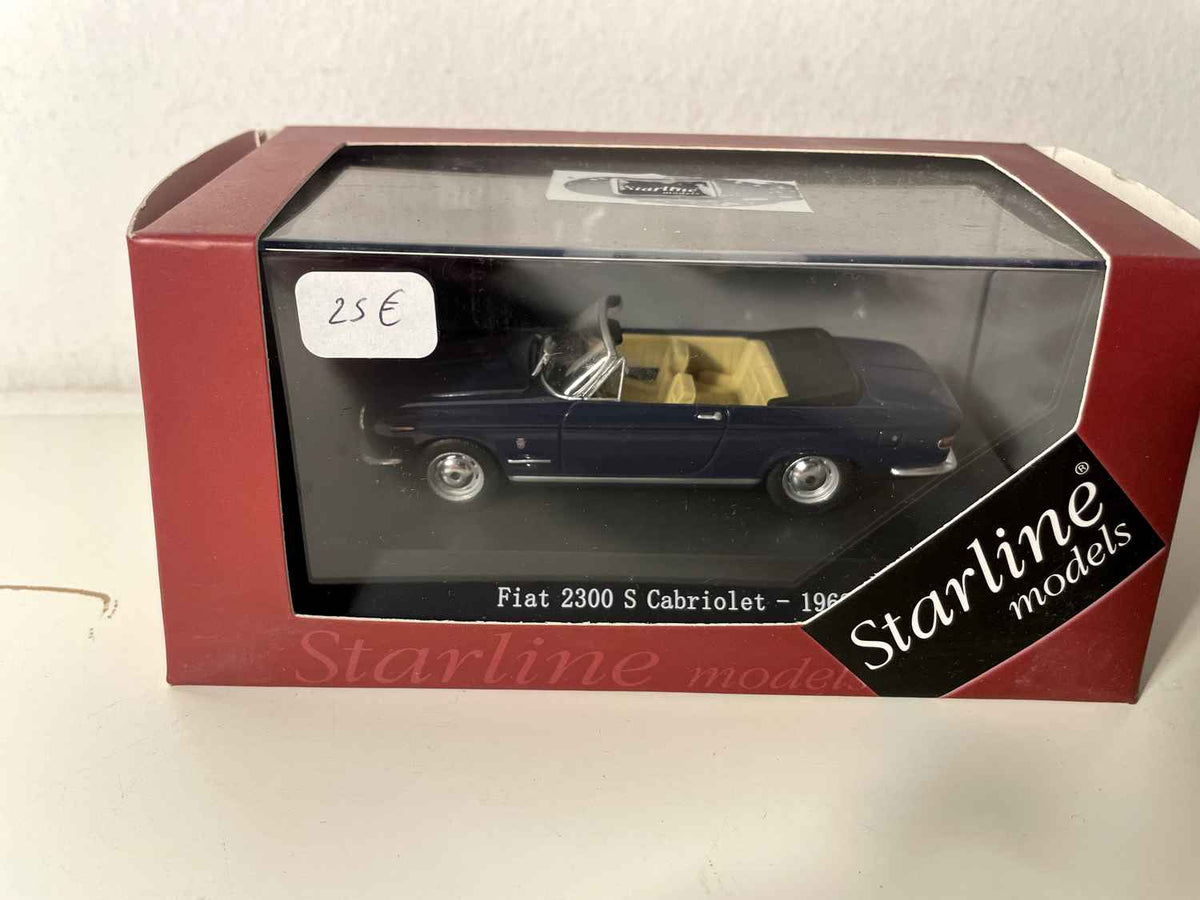Fiat 2300 S Cabriolet blo vum 1962 - Sammlung Starline Modeller
