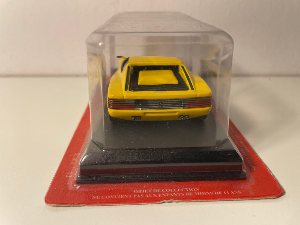 Ferrari Testarossa jaune (blister)