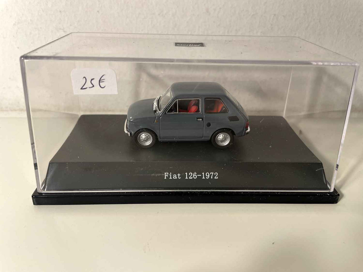 Fiat 126 grijs van 1972 - Starline modellen collectie