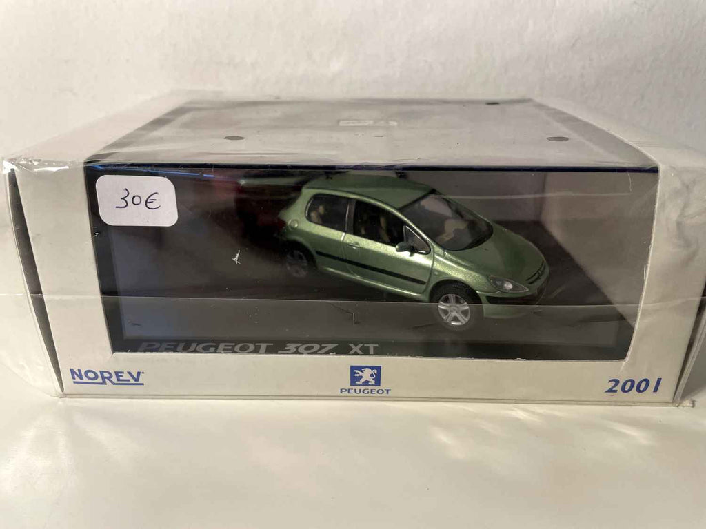 Peugeot 307 XT verte (coffret boite rectangle) Norev