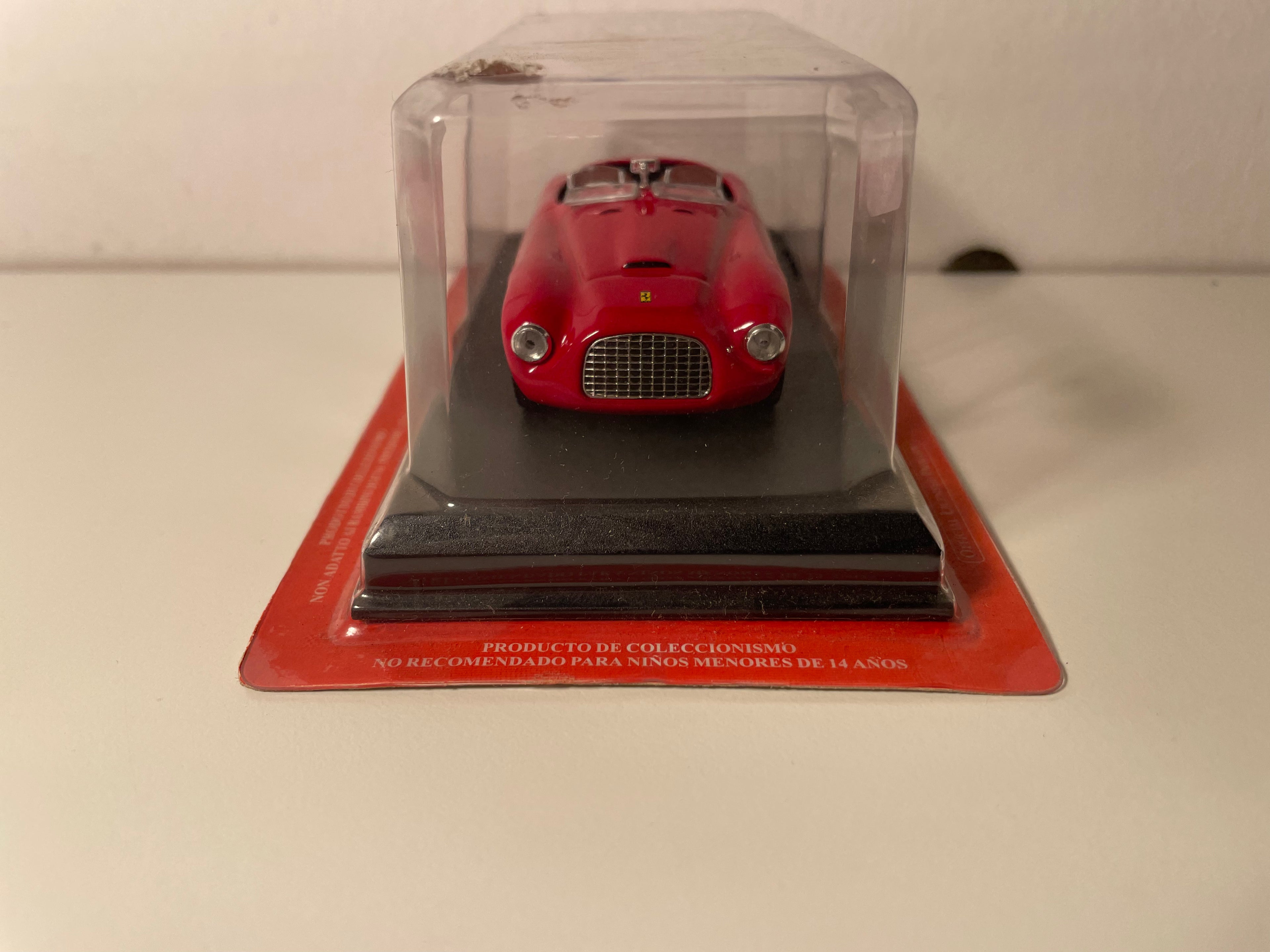 Ferrari 166 MM rood (blister)