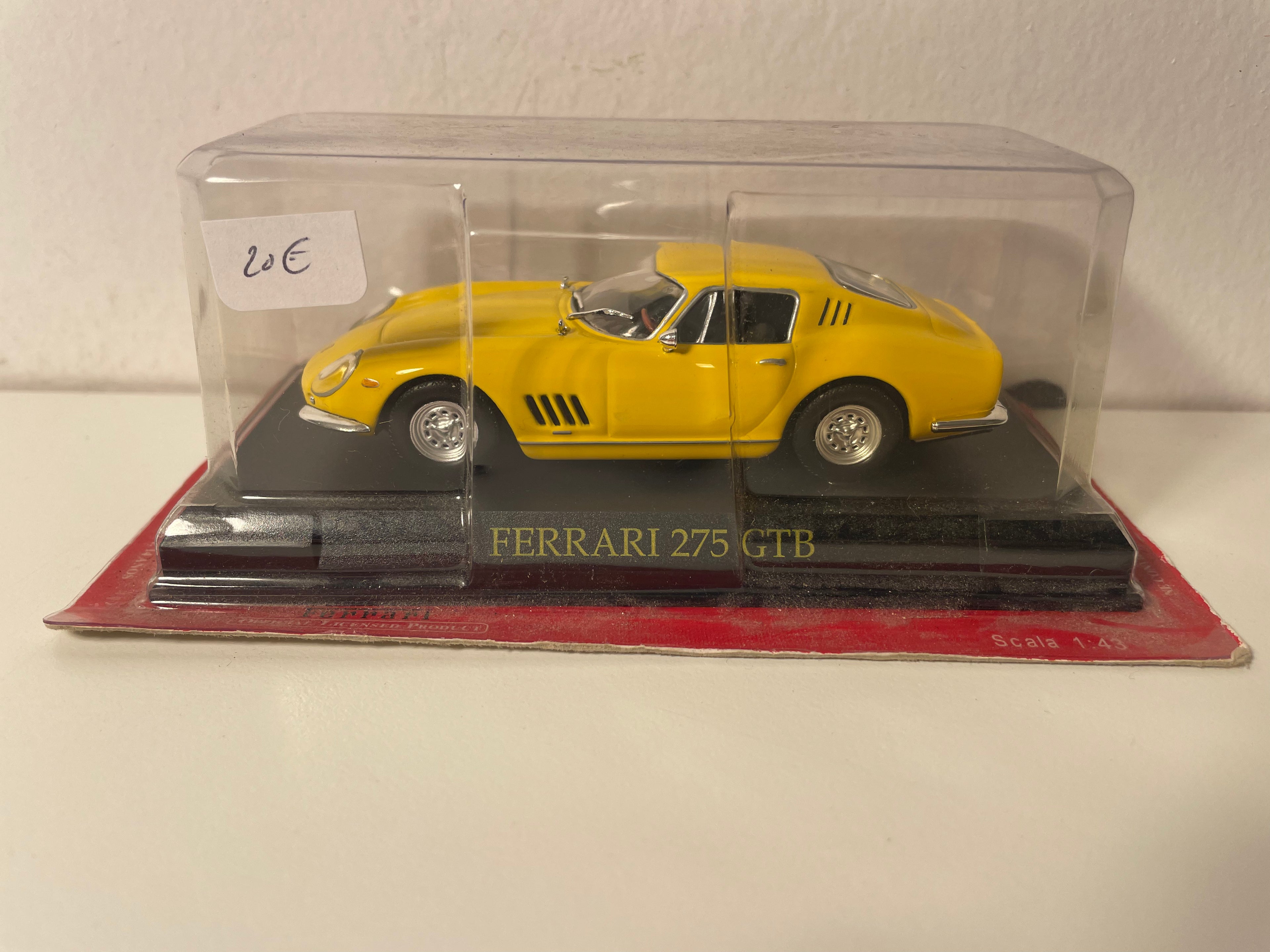 Ferrari 275 GTB Amarelo (Blister)