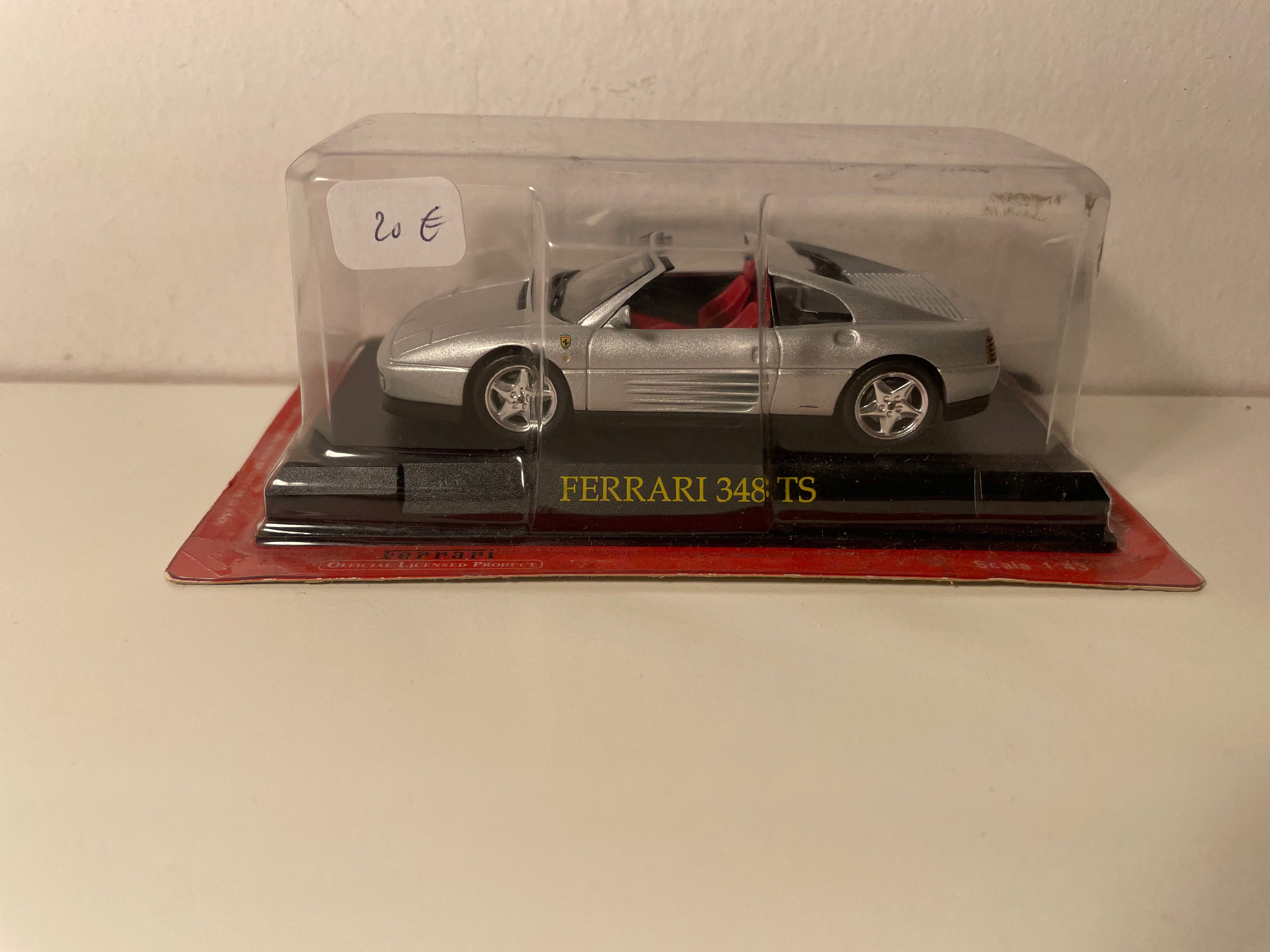 Ferrari 348 TS grise (blister)