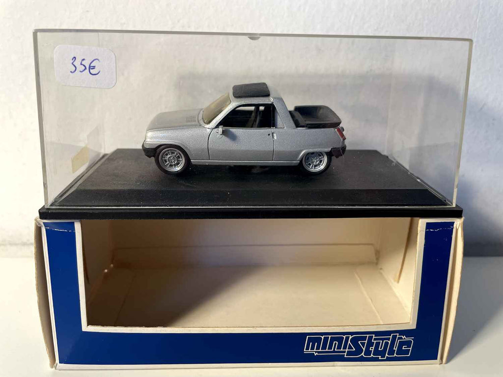 Renault 5 Cabriolet grise (collection Ministyle)