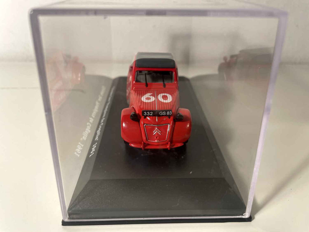Citroën 2 CV czerwony strażak z Cogolin - NOREV (Compagnie Européenne Des Collectionneurs)