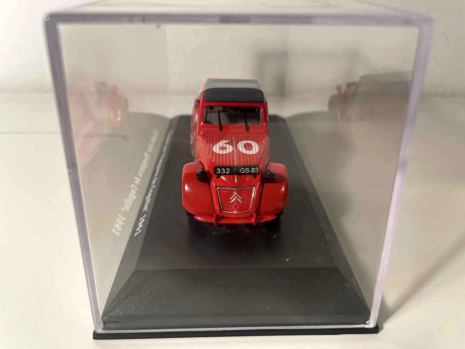Citroën 2 CV rote Feuerwehr von Cogolin - NOREV (Europäische Sammlergesellschaft)