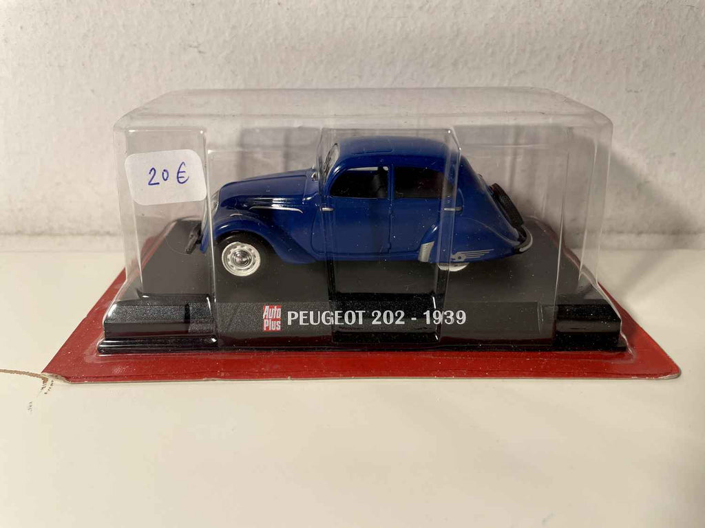 Peugeot 202 bleue de 1939 (blister) AUTO-PLUS