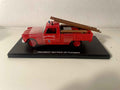 Peugeot 404 pick-up rouge pompiers (collection les petits utilitaires français)