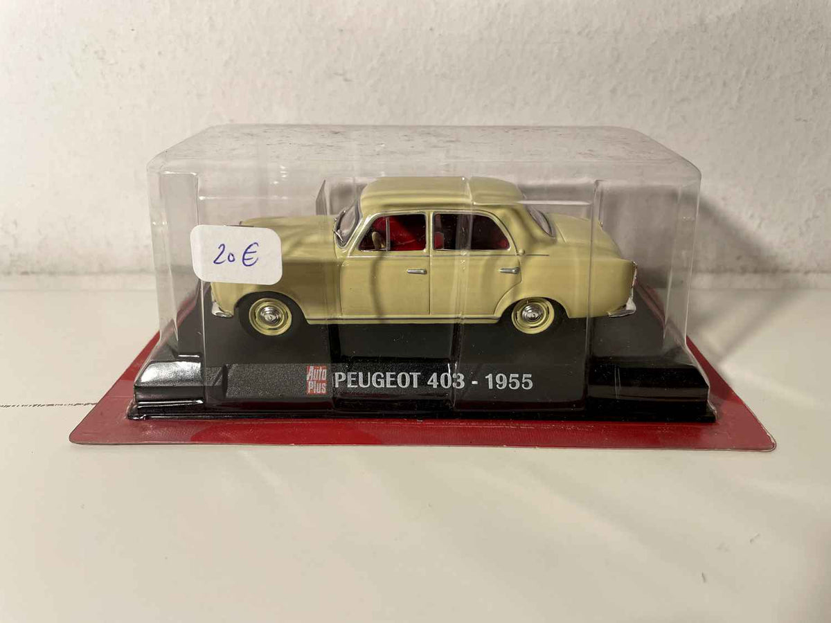 Peugeot 403 beige? de 1955 (blister) AUTO-PLUS