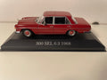 Mercedes 300 SEL 6.3 bordeaux del 1968