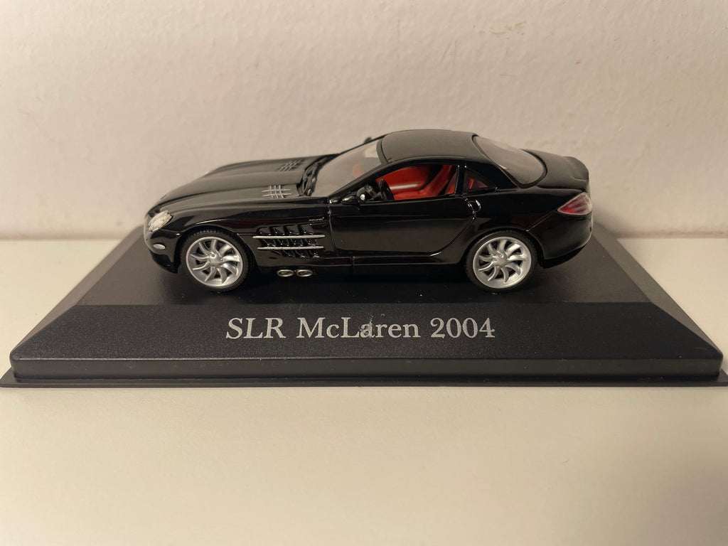 Black Mercedes SLR McLaren from 2004