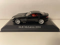 Black Mercedes SLR McLaren from 2004