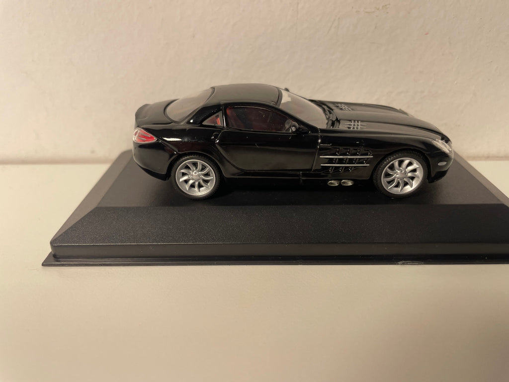 Black Mercedes SLR McLaren from 2004