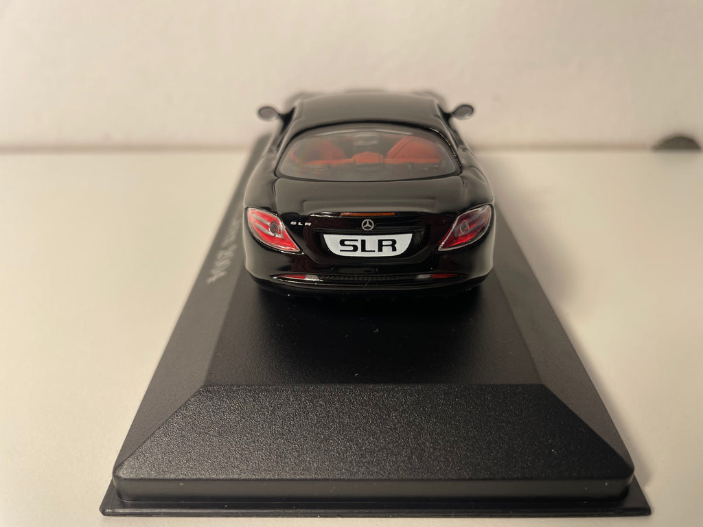 Black Mercedes SLR McLaren from 2004