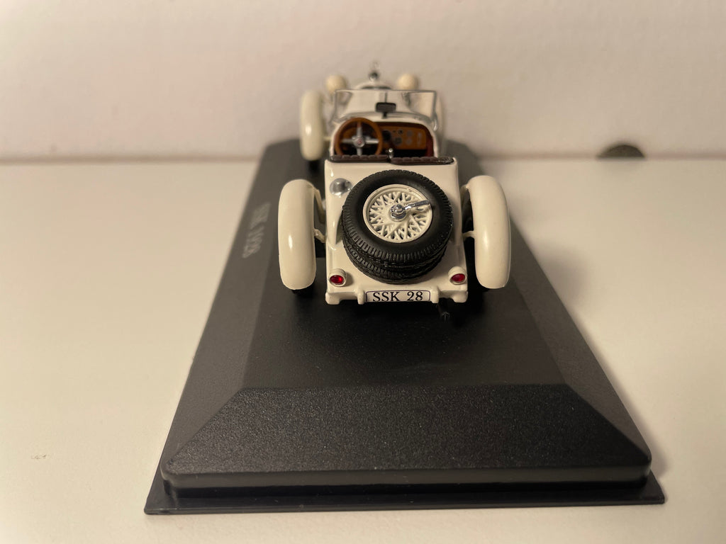 Witte Mercedes SSK uit 1928