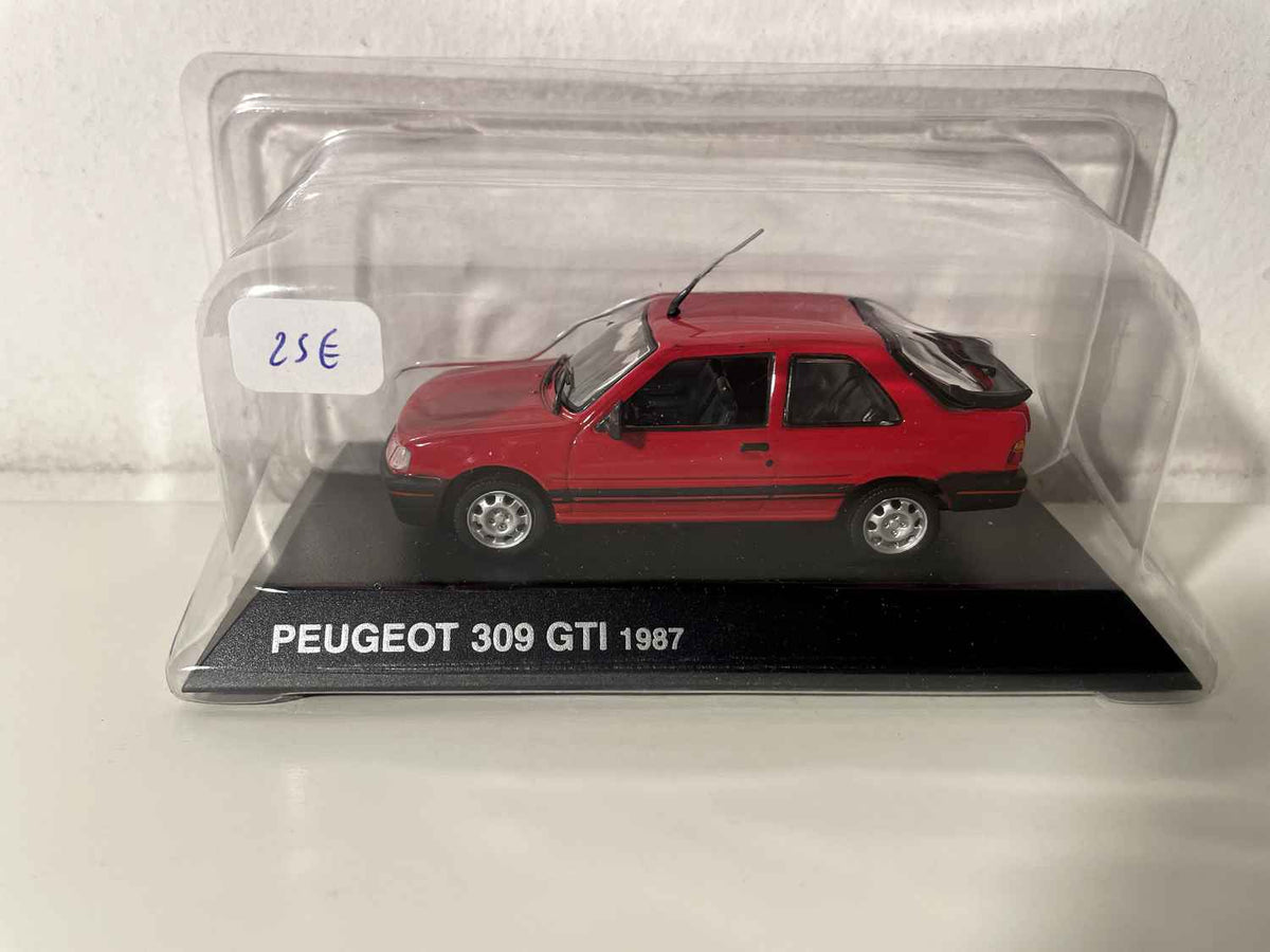 Peugeot 309 GTI rouge de 1987