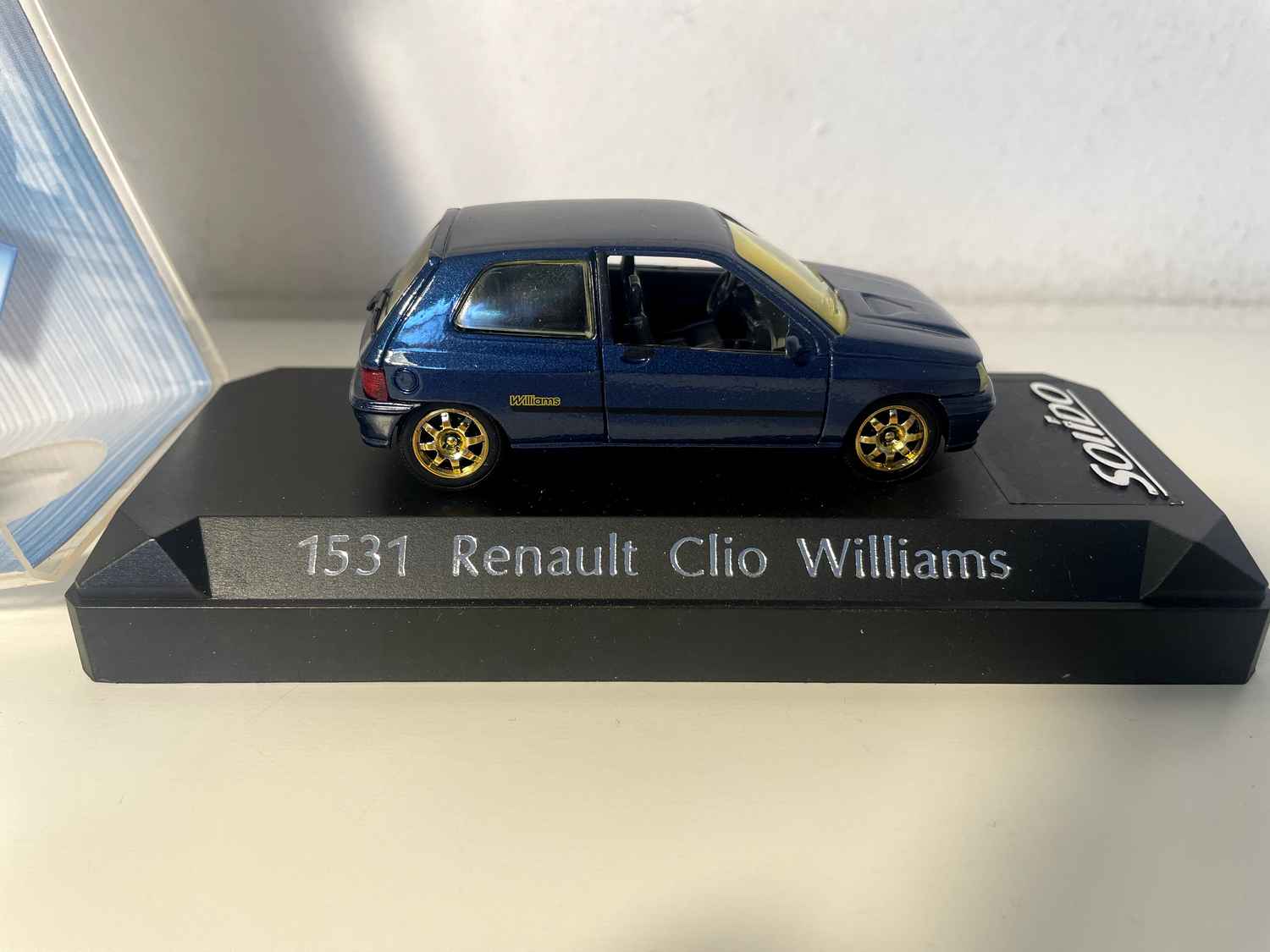 Renault Clio Williams blo (Solido Referenz 1531)