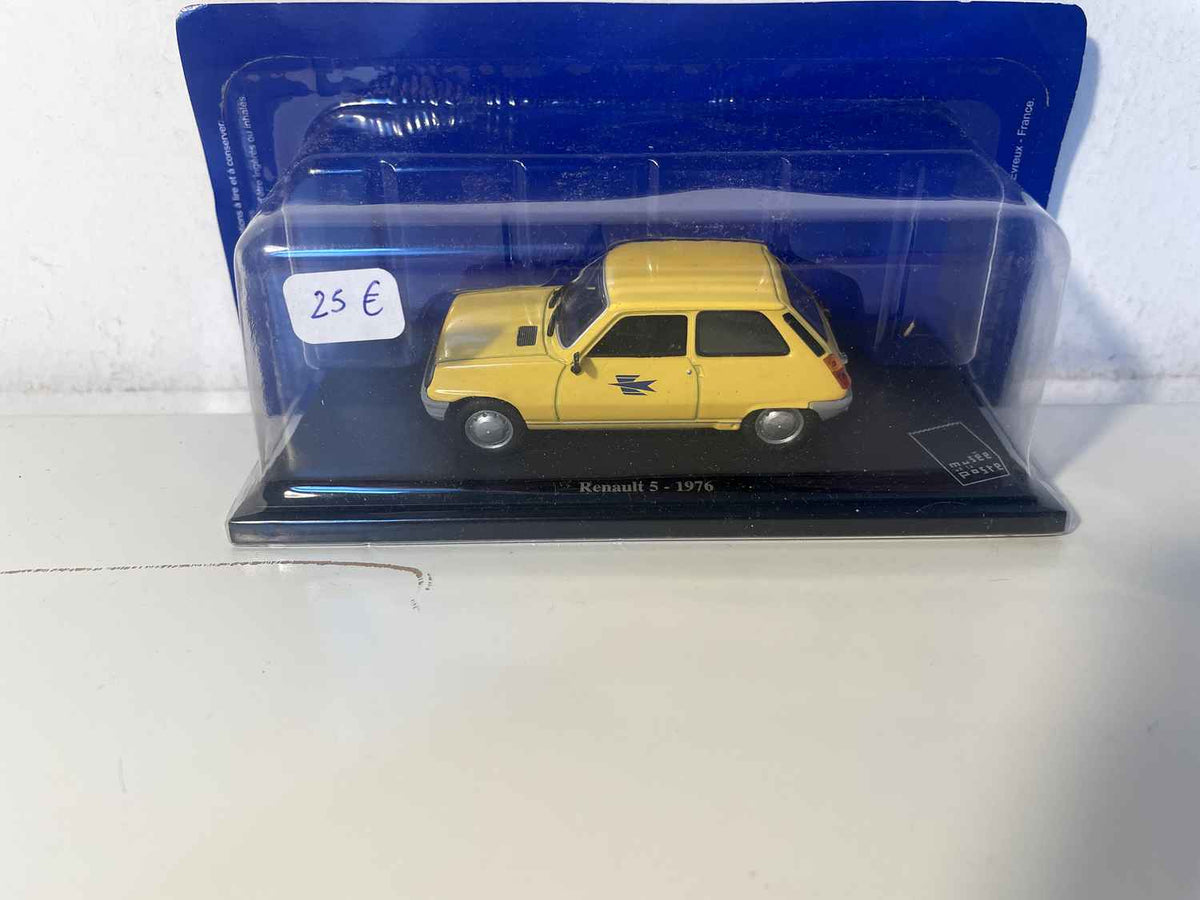 Renault 5 gelb von 1976 la poste - ptt
