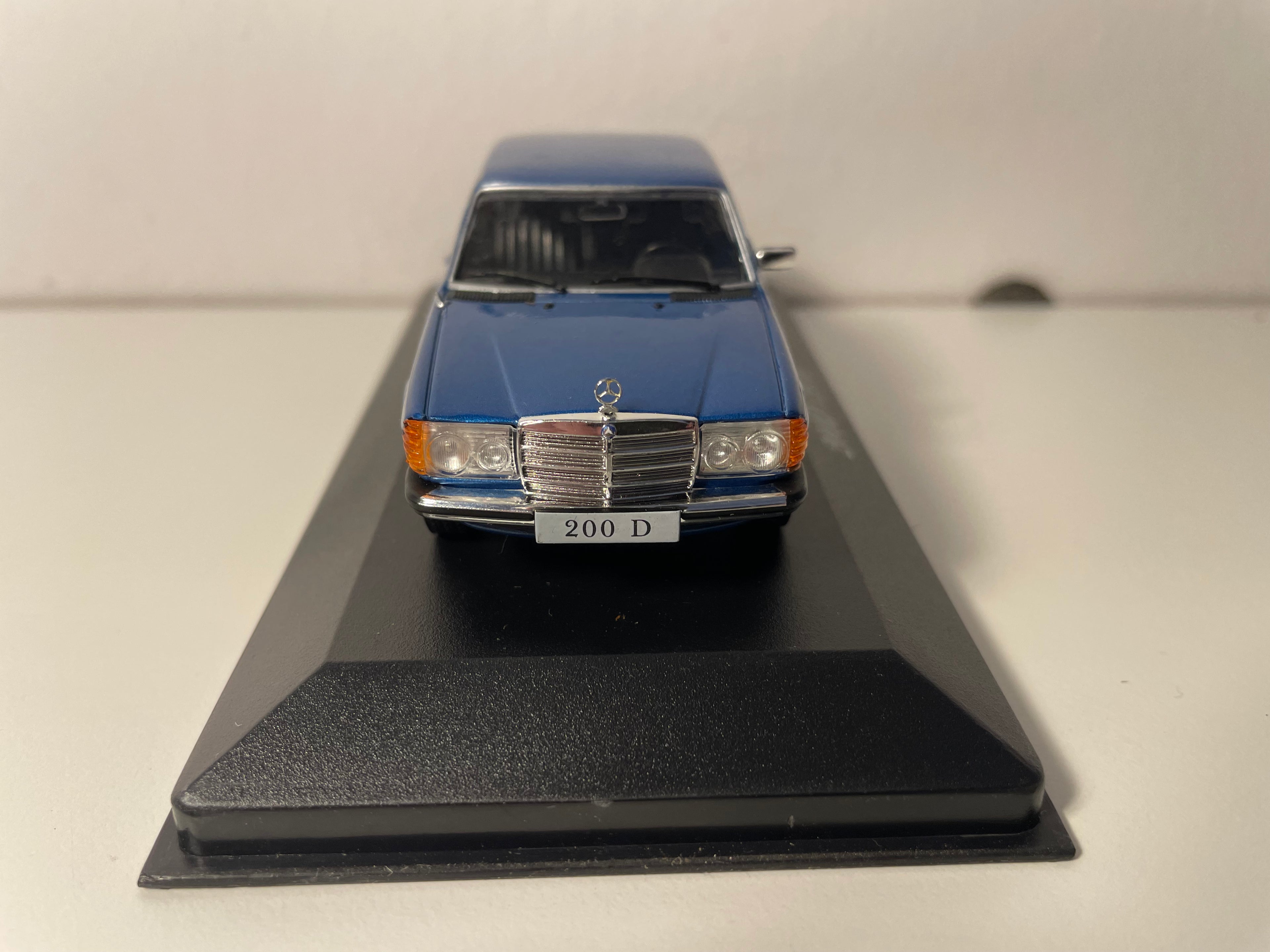 1976 blue Mercedes 200D