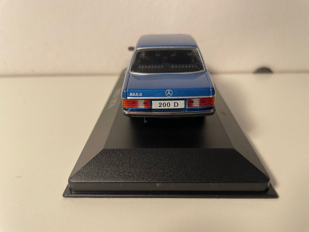 1976 blue Mercedes 200D
