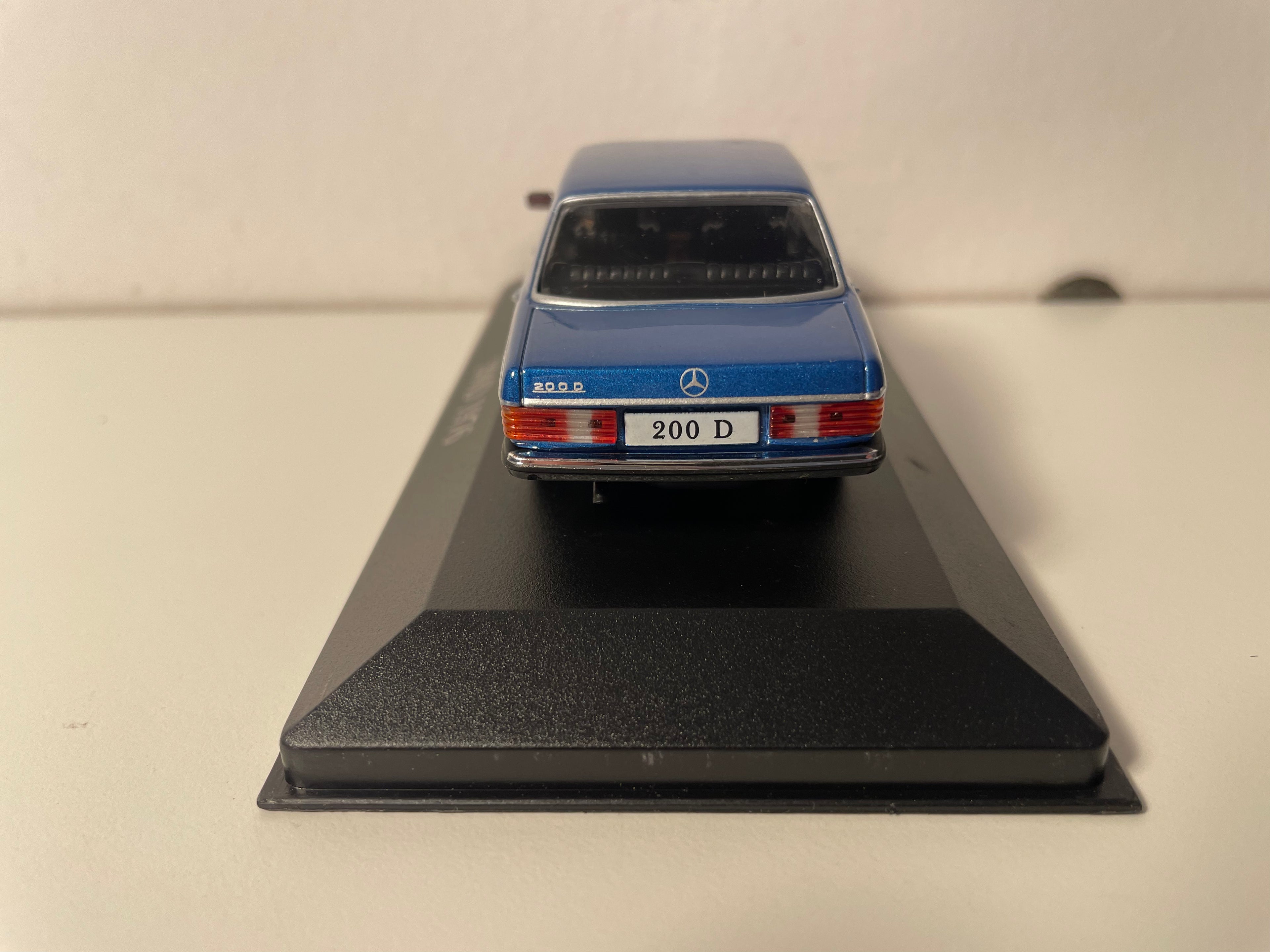 1976 blue Mercedes 200D