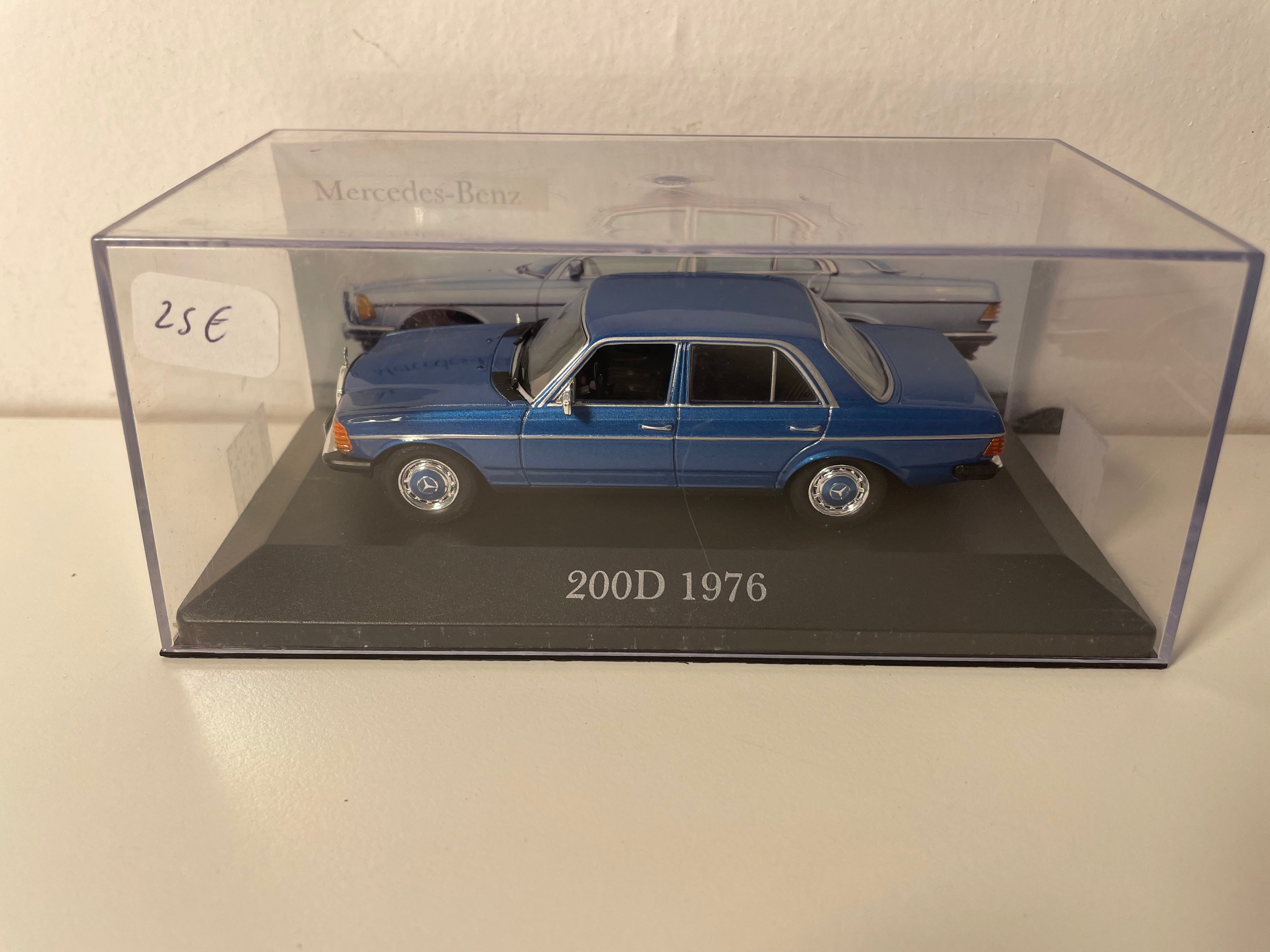 1976 blue Mercedes 200D