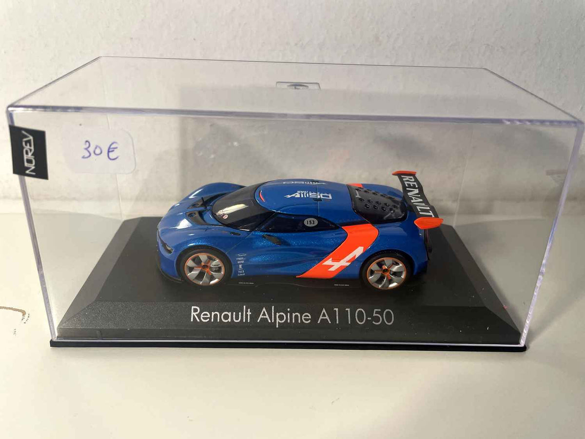 2012 blauw-oranje Renault Alpine A110-50 (Norev)
