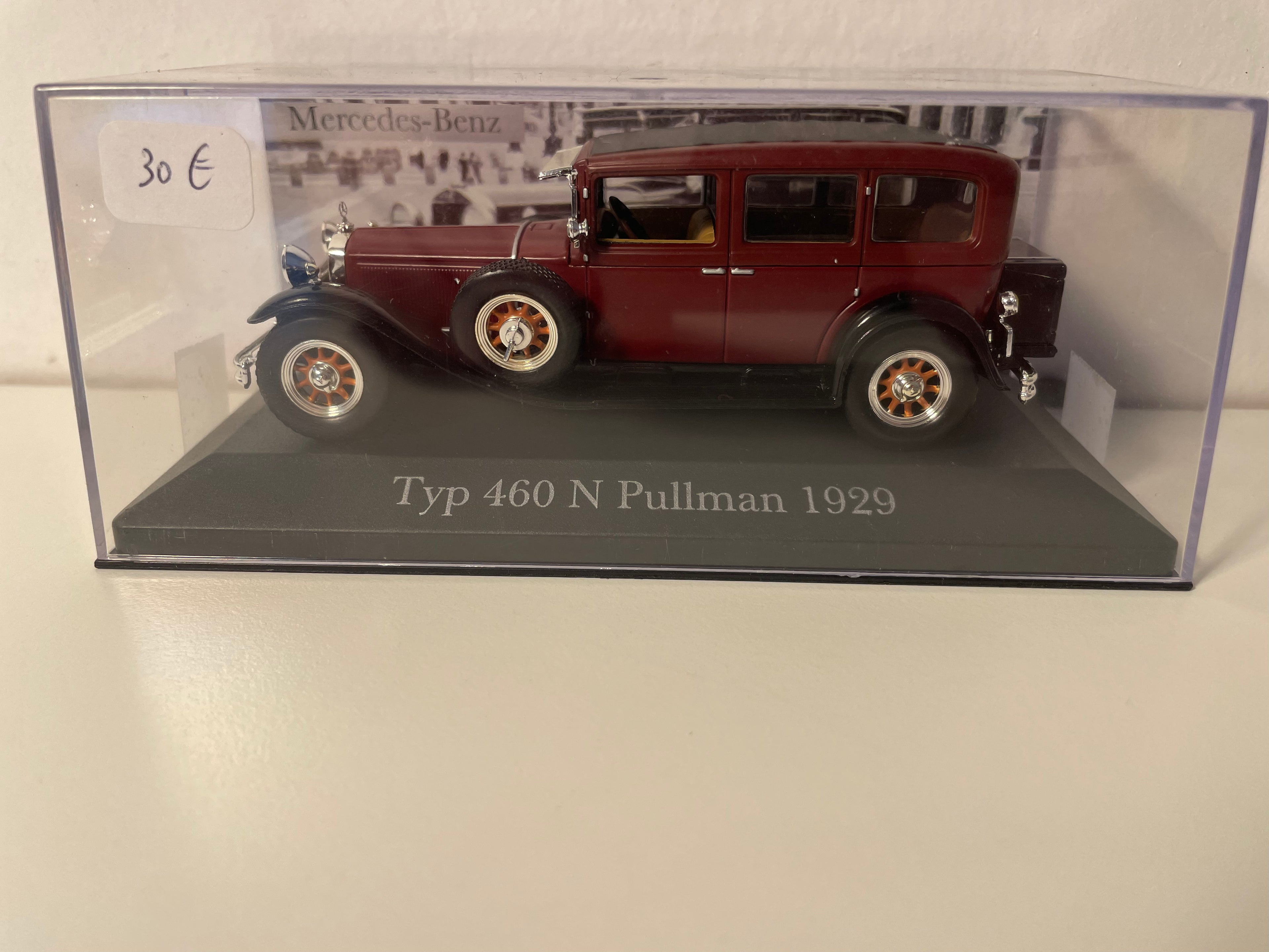 Mercedes 460 N Pullman bordowy z 1929 roku