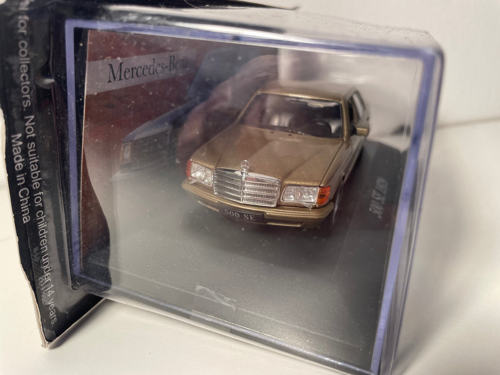 Mercedes 500 SE marrone del 1979