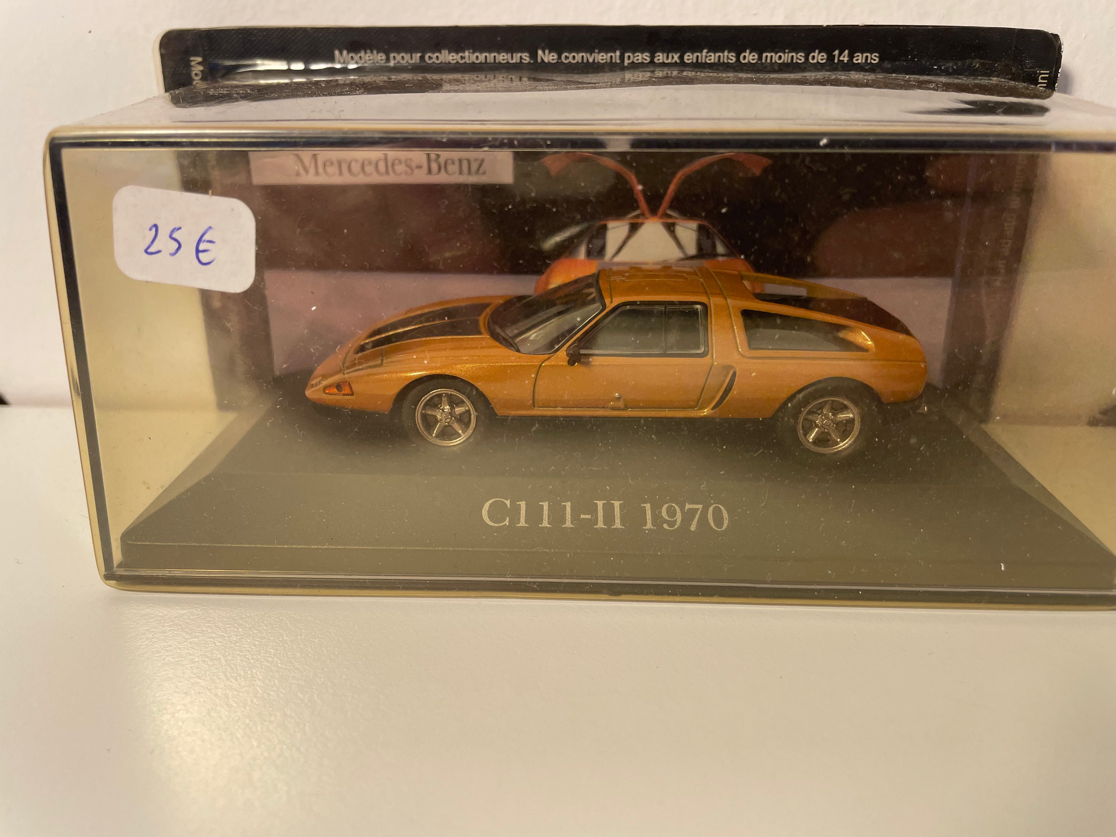 Braune Mercedes C111-II vun 1970