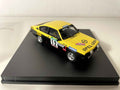 Opel Kadett GTE żółto-czarny numer 12 - rajd Portugalii 1976 - kolekcja TROFEU
