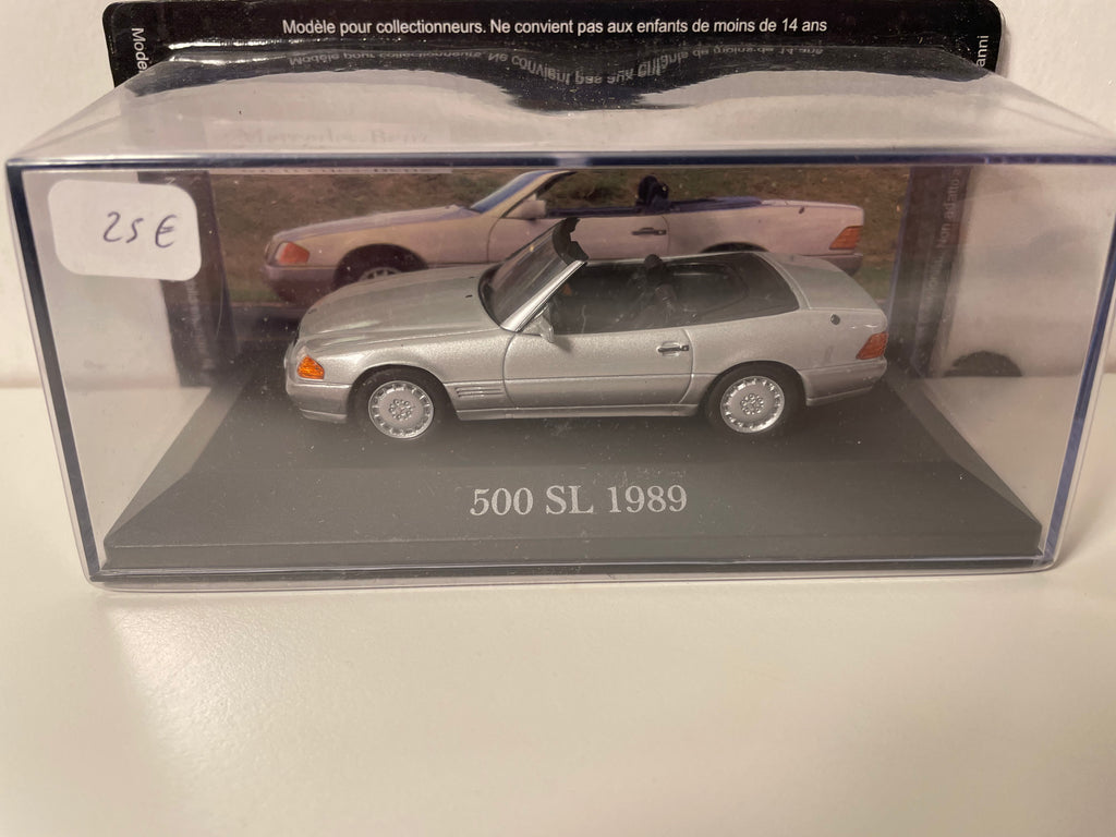 1989 Mercedes 500 SL grijs