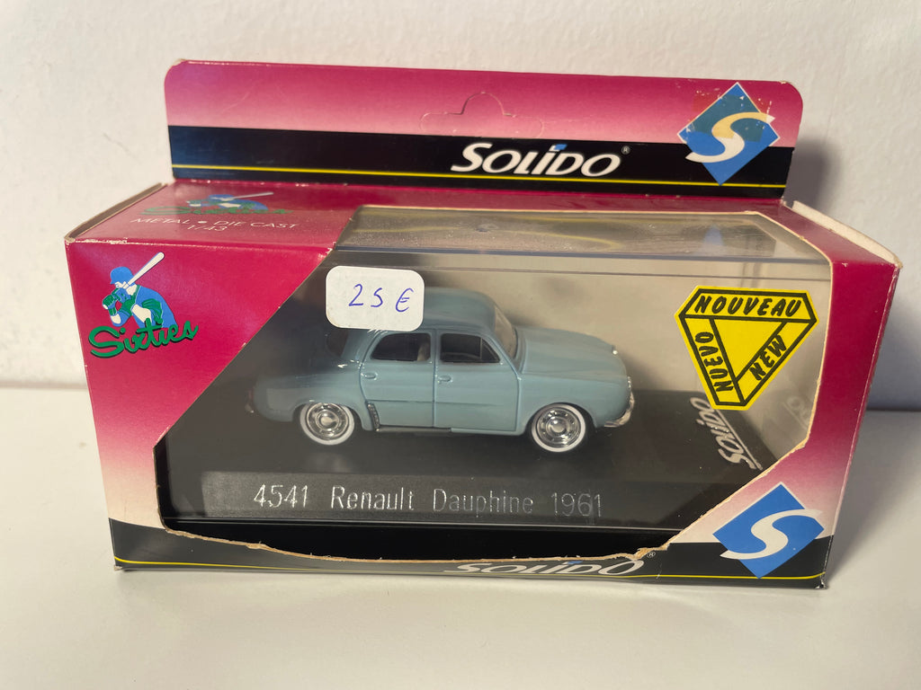 Renault Dauphine blu del 1961 (Solido Riferimento 4541)