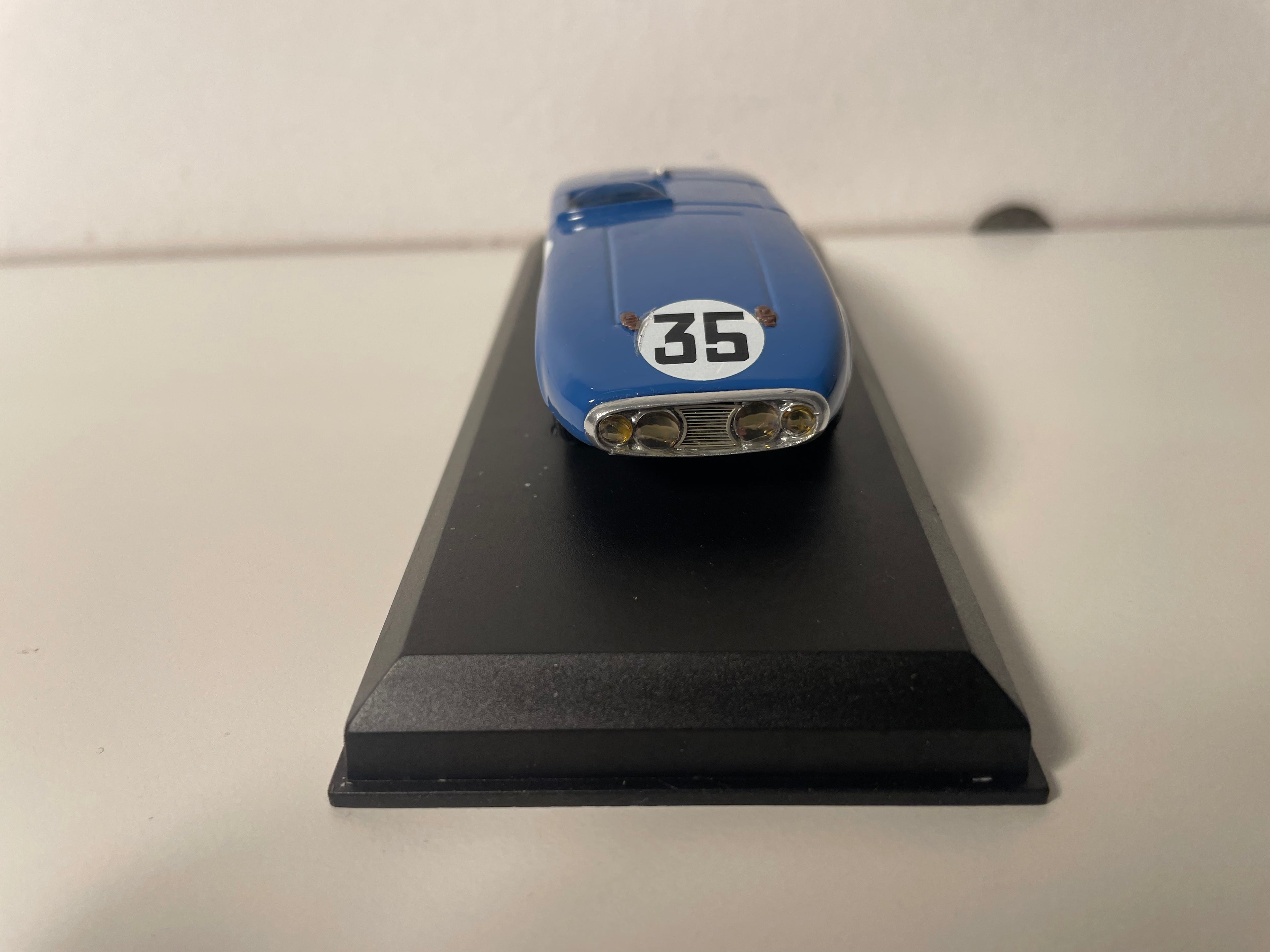 Gordini T24S niebieski numer 35 - 24 godziny Le Mans 1954 - Kolekcja TOP MODEL