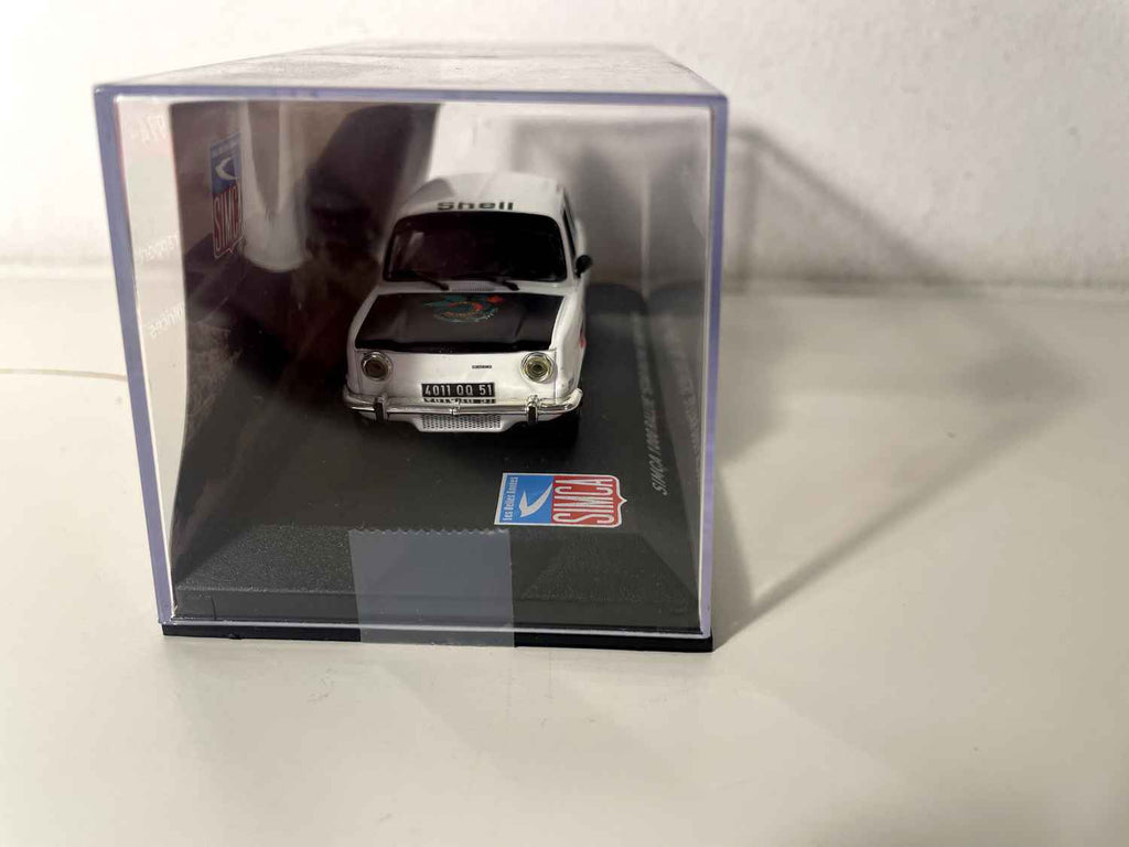 SIMCA 1000 Rallye "Star Racing Team" branco e preto de 1974