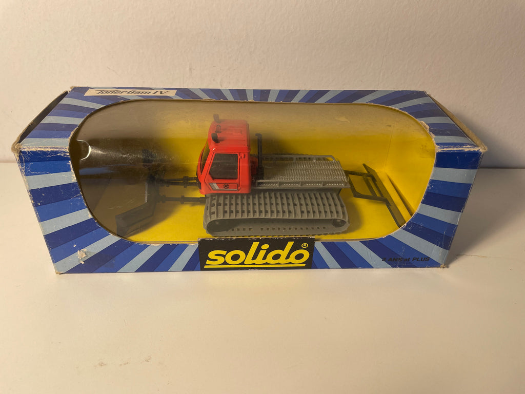 Camion dameur (chasse-neige) - Solido référence 3601