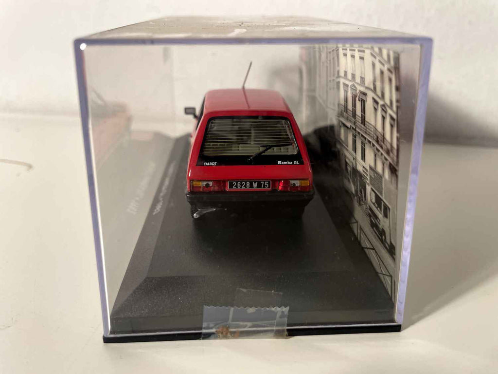 Talbot Samba GL czerwony z 1982 roku