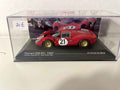 Ferrari 330 P4 rout Nummer 21 - 24 Stonnen vum Le Mans 1967