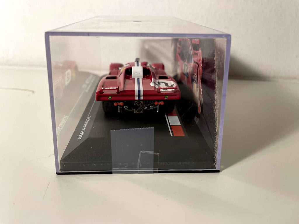 Ferrari 512M rojo número 12 - 24 horas de Le Mans de 1971