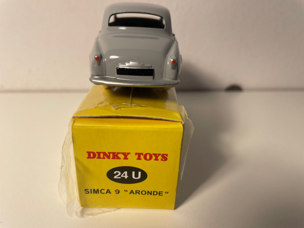 Simca 9 Aronde grau Dinky-Toys (Editions Atlas)