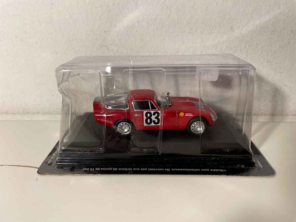 Alfa Roméo TZ czerwony numer 83 - wyścigi Alp w 1964 roku