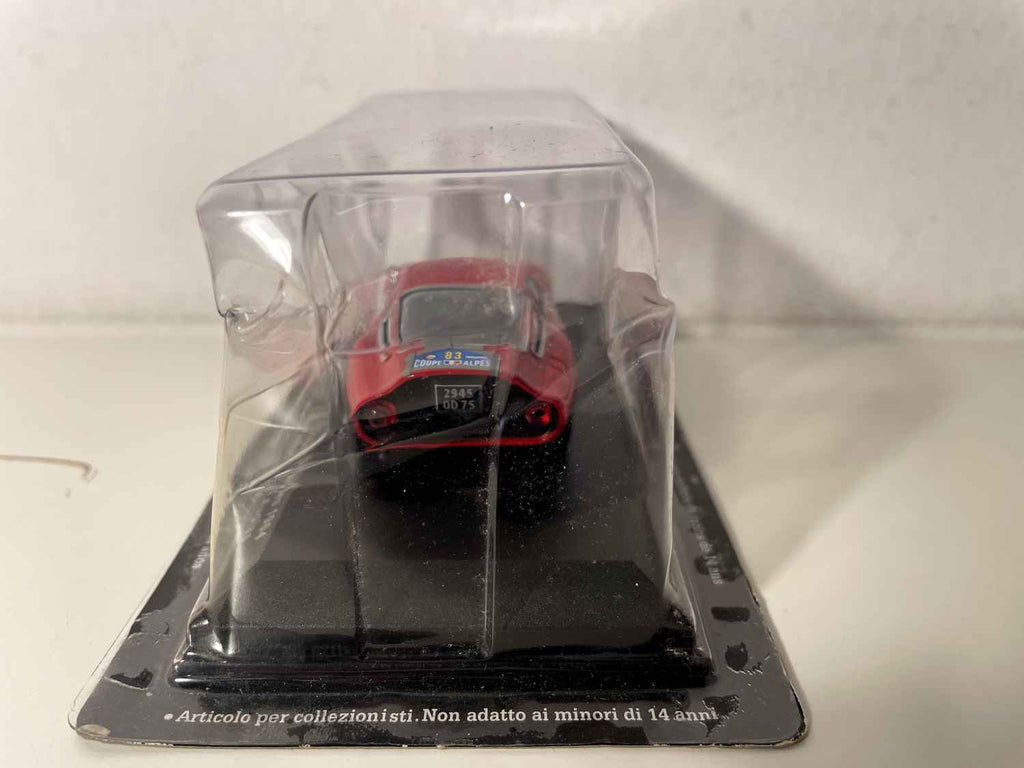 Alfa Roméo TZ czerwony numer 83 - wyścigi Alp w 1964 roku